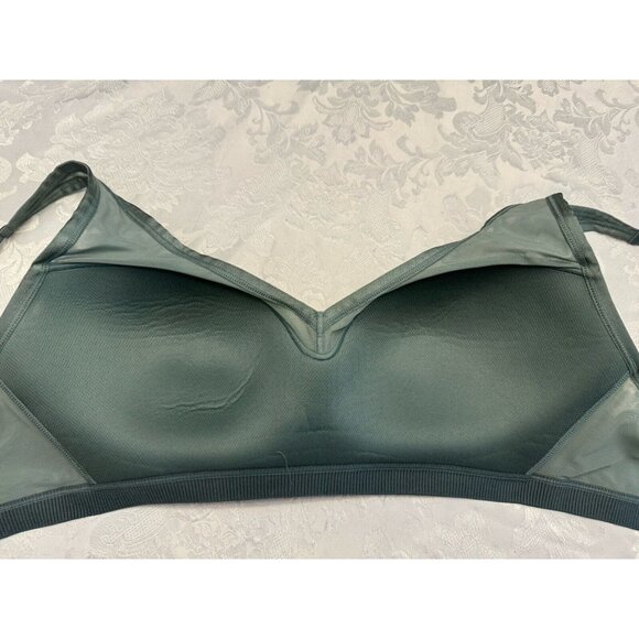 Victoria’s Secret Size 36DDD Incredible Lightweight Max Green Leopard Print Bra - Picture 8 of 9